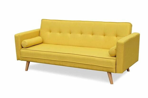 Amazon yellow sofa